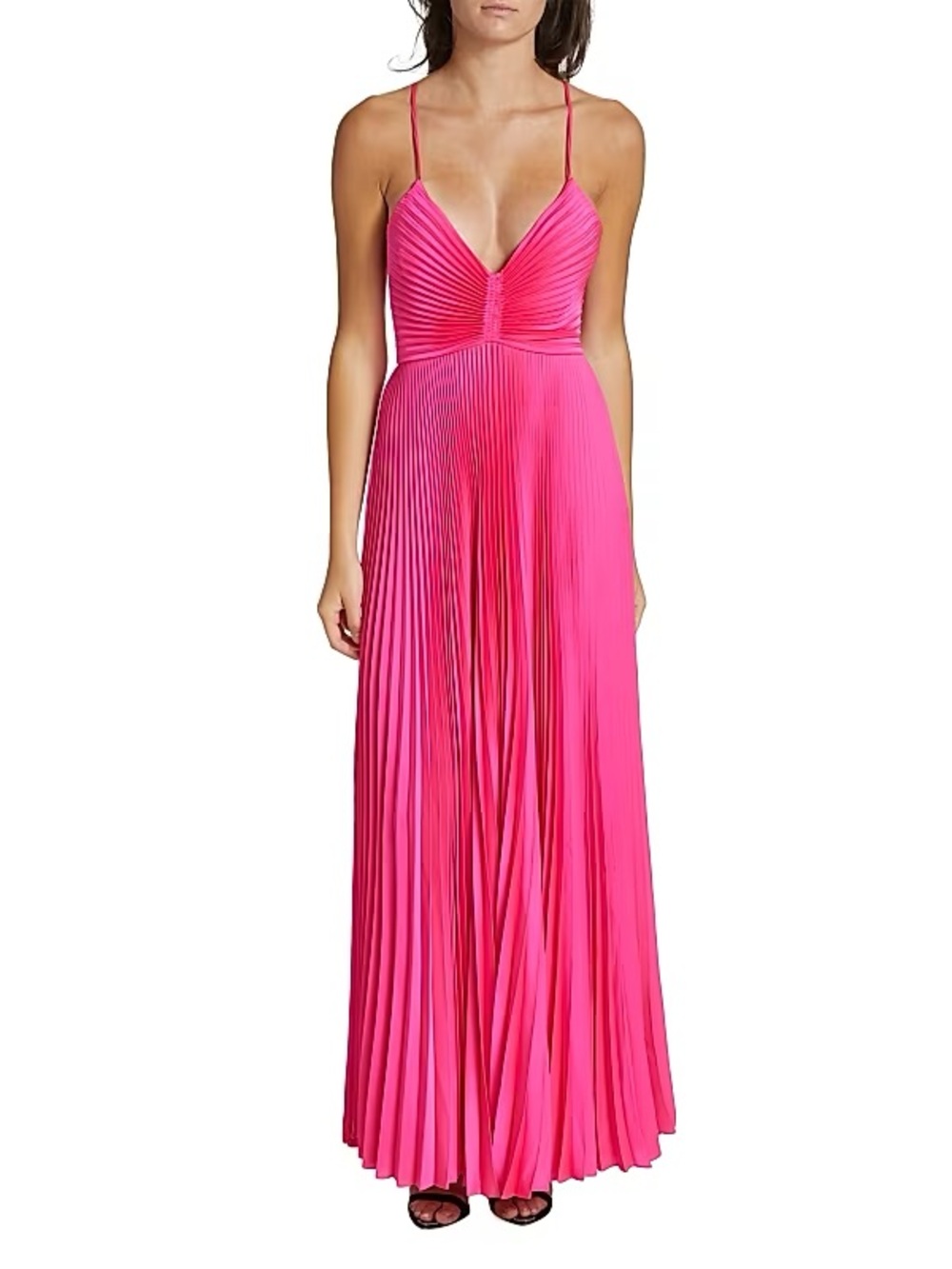 A.L.C. Aries Pleated Gown